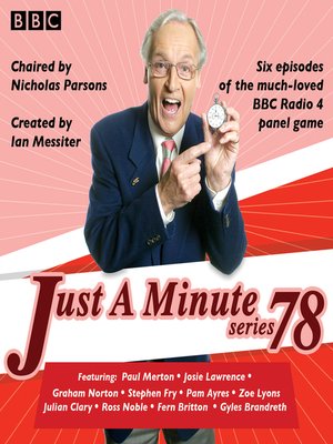 cover image of Just a Minute, Series 78